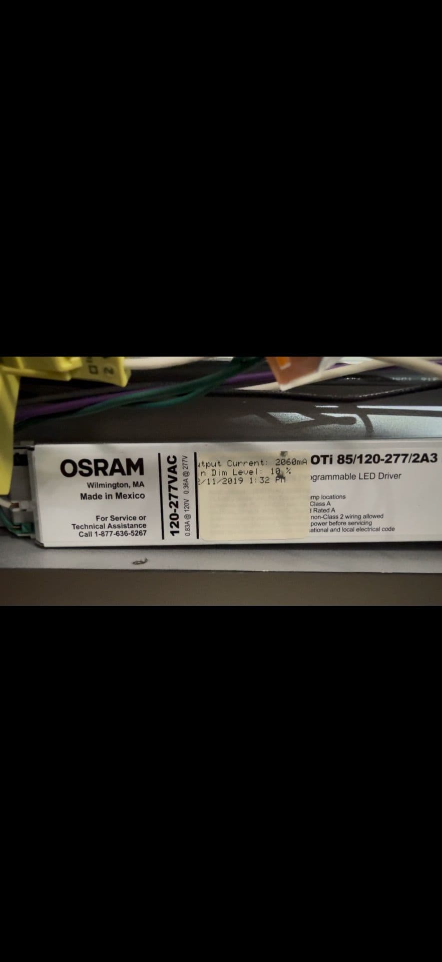 LED Lighting Installation with OSRAM Drivers image