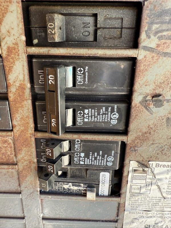 Pool Pump Breaker System Optimized by ADJ Electric image