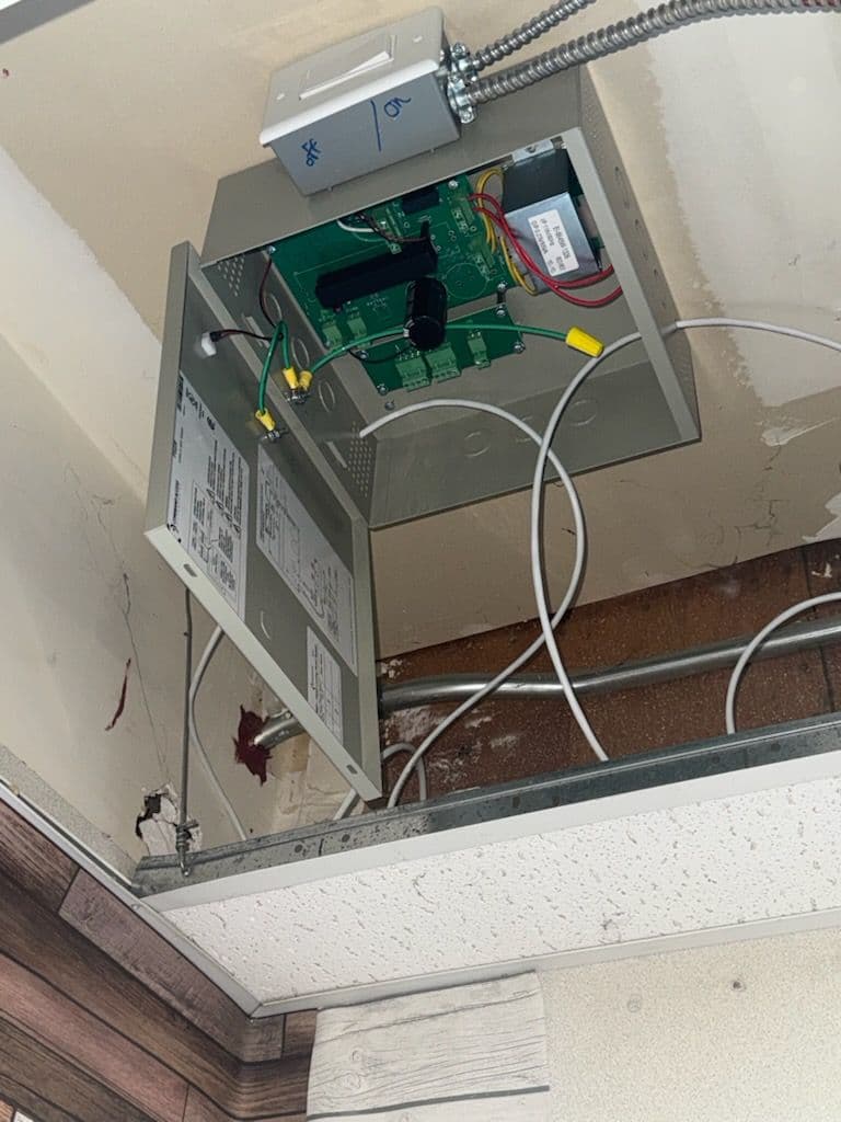 Advanced Security Door Wiring Installation image