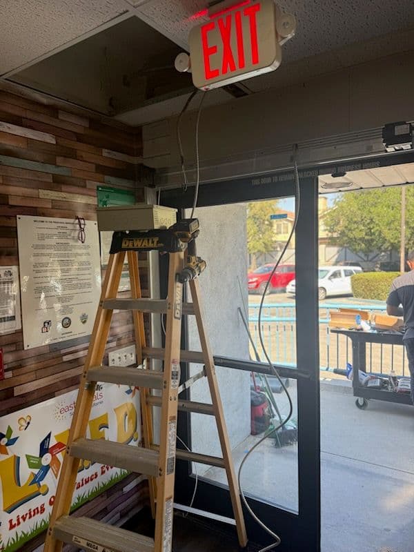 Gallery photos for Advanced Security Door Wiring Installation: Image #1