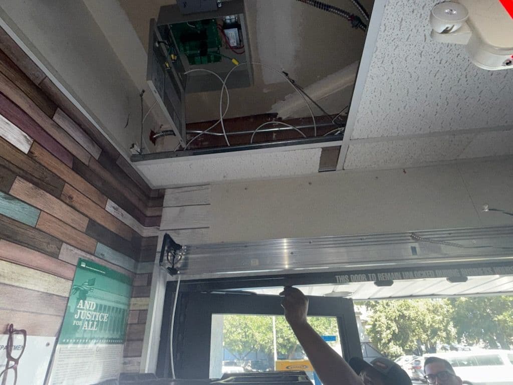 Gallery photos for Advanced Security Door Wiring Installation: Image #2
